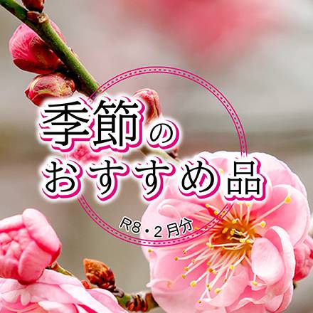 季節のおすすめ品　2月分